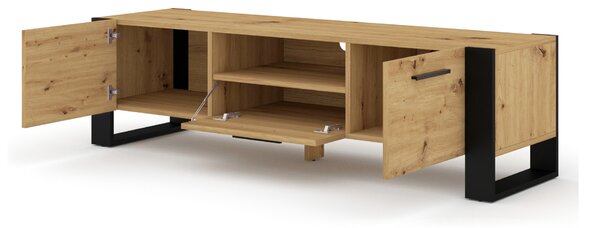 TV asztal/szekrény Nulakka 160 (artisan tölgy)