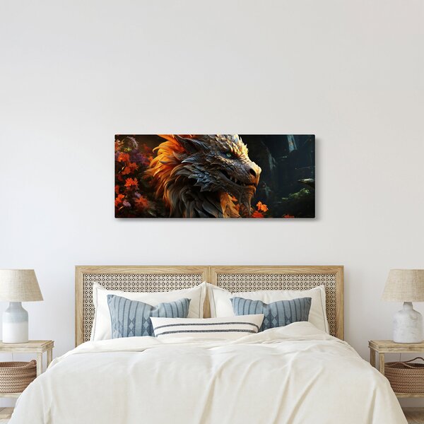 Kép - Sárkány (120x50 cm)