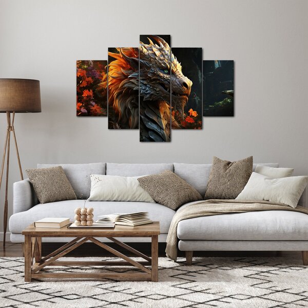 Kép - Sárkány (150x105 cm)