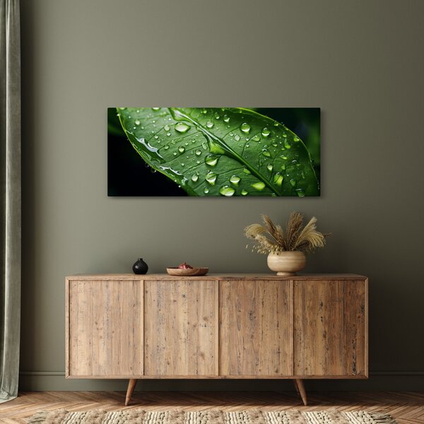 Kép - Levél eső után (120x50 cm)