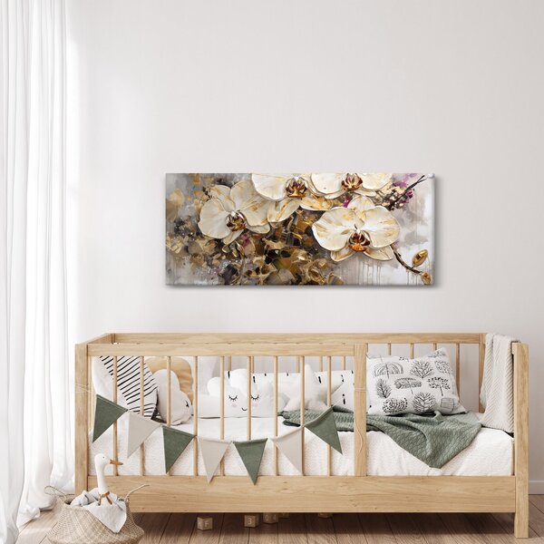 Kép - Orchideák (120x50 cm)