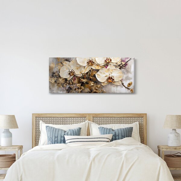 Kép - Orchideák (120x50 cm)