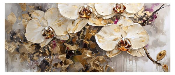 Kép - Orchideák (120x50 cm)