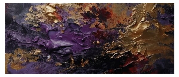 Kép - Texturált absztrakció (120x50 cm)