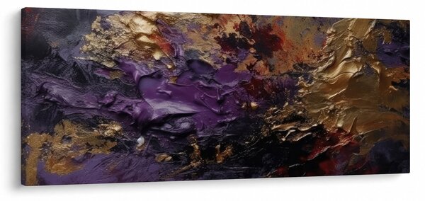 Kép - Texturált absztrakció (120x50 cm)