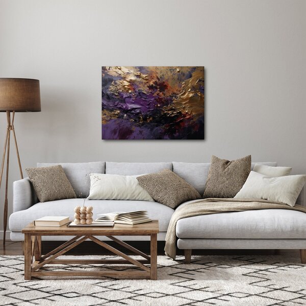 Kép - Texturált absztrakció (70x50 cm)