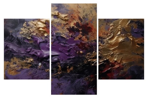 Kép - Texturált absztrakció (90x60 cm)