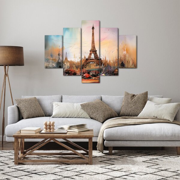 Kép - Az Eiffel-torony festménye (150x105 cm)
