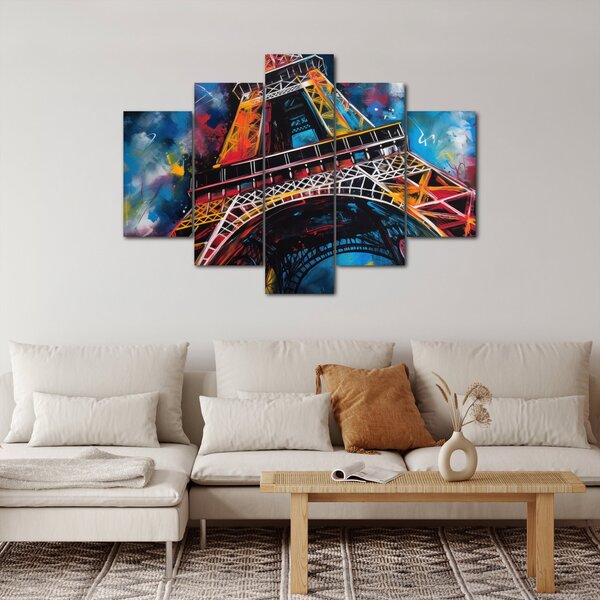 Kép - Az Eiffel-torony festménye II. (150x105 cm)