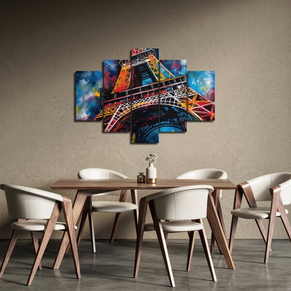 Kép - Az Eiffel-torony festménye II. (150x105 cm)
