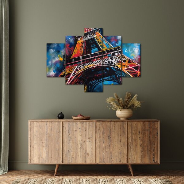 Kép - Az Eiffel-torony festménye II. (150x105 cm)