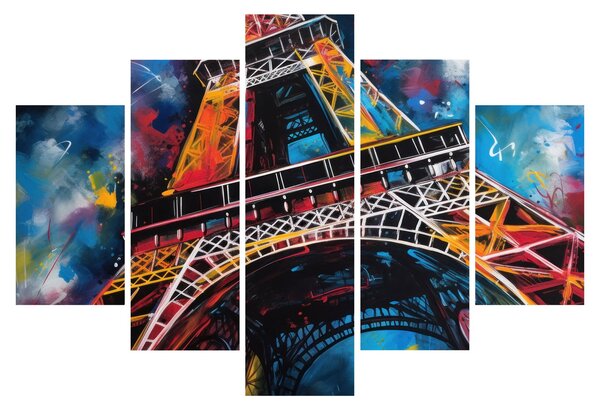 Kép - Az Eiffel-torony festménye II. (150x105 cm)