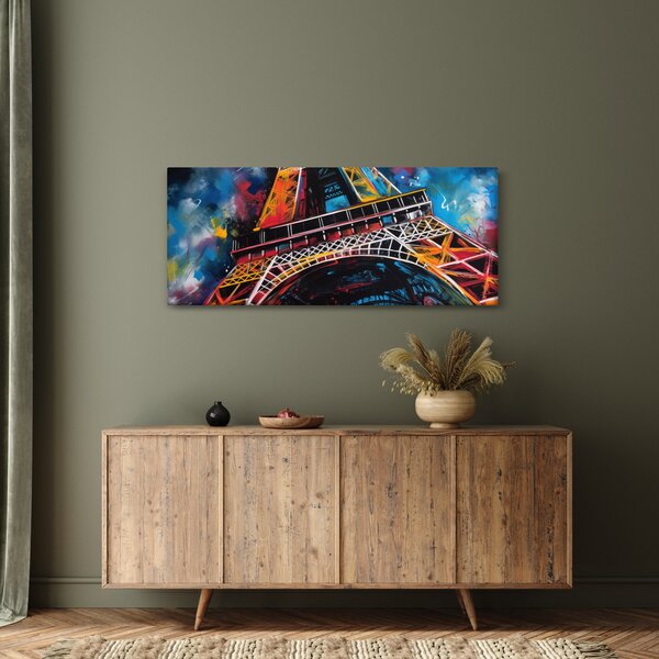 Kép - Az Eiffel-torony festménye II. (120x50 cm)