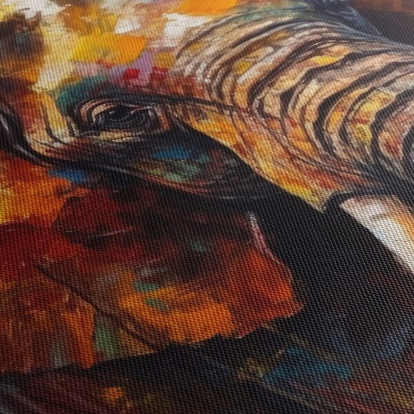 Kép - Egy elefánt festése (120x50 cm)