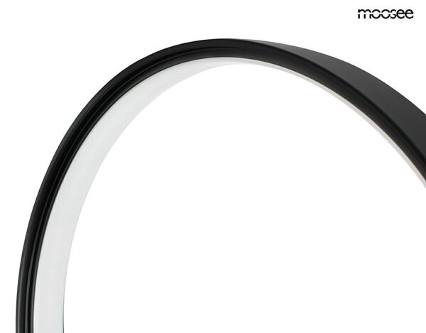 MOOSEE CIRCLE WALL fali lámpa fekete