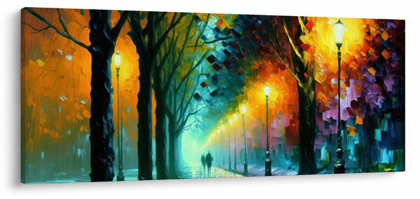 Kép - Éjszakai séta (120x50 cm)
