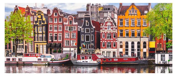 Kép - Amszterdam, táncházak (120x50 cm)