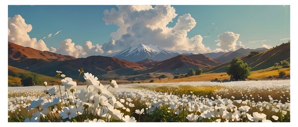 Kép - Csendes táj (120x50 cm)