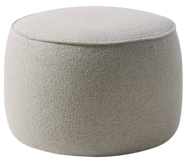 Wida puff, törtfehér bouclé