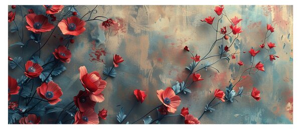 Kép - Farkas mák (120x50 cm)