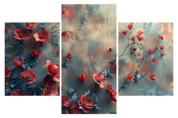 Kép - Farkas mák (90x60 cm)
