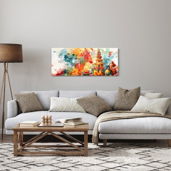 Kép - Akvarell illusztráció (120x50 cm)