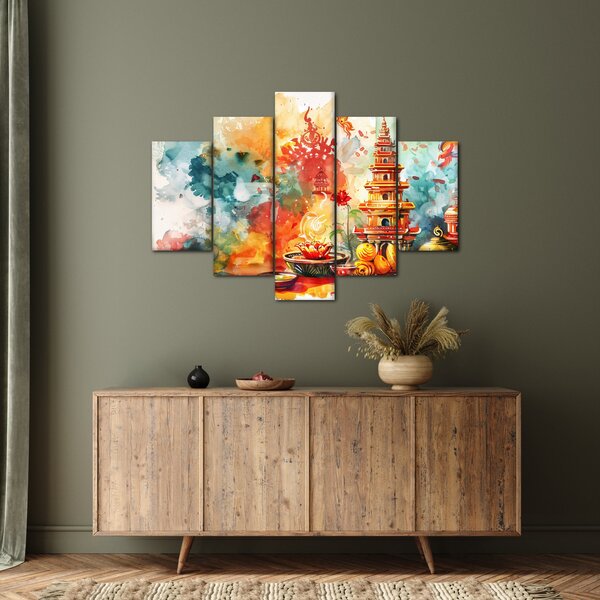 Kép - Akvarell illusztráció (150x105 cm)