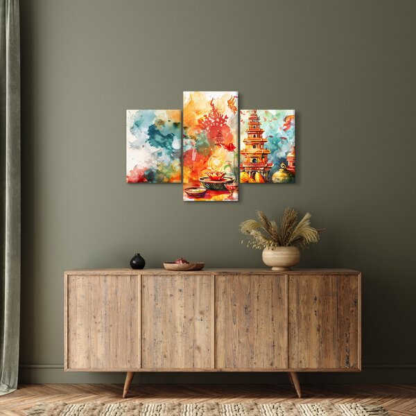 Kép - Akvarell illusztráció (90x60 cm)