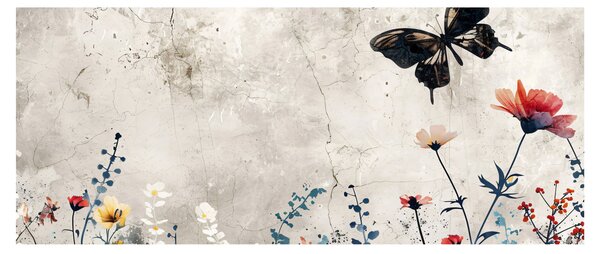 Kép - Meadow betonban (120x50 cm)