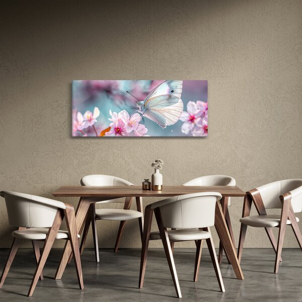 Kép - Pillangó a cseresznyefán (120x50 cm)