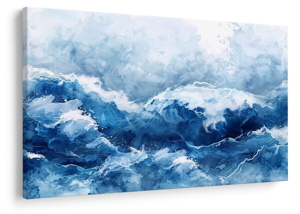 Kép - A tenger illusztrációja (90x60 cm)