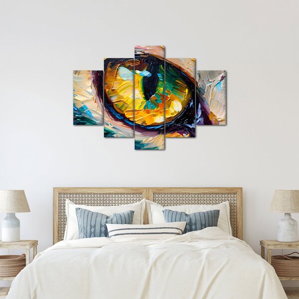Kép - Macskaszem festmény (150x105 cm)