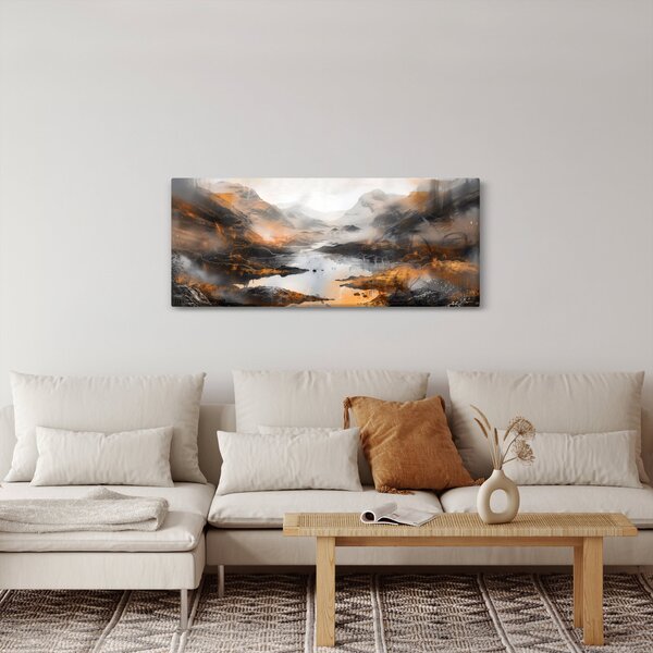 Kép - Hegyi tájak festése (120x50 cm)