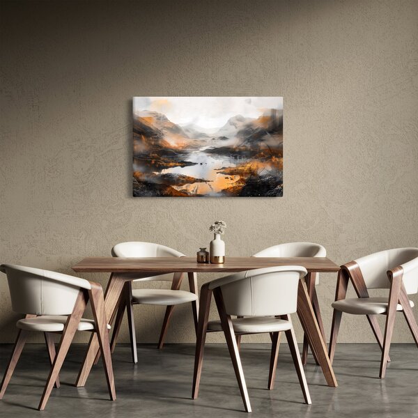 Kép - Hegyi tájak festése (90x60 cm)