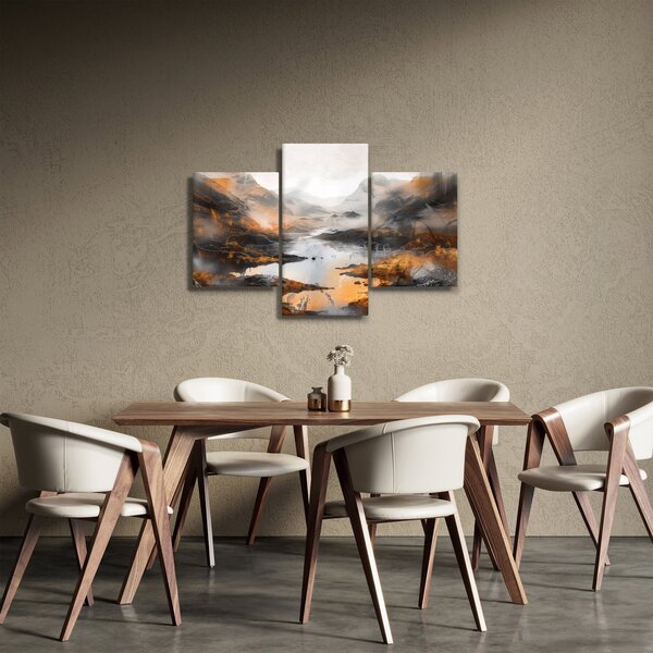 Kép - Hegyi tájak festése (90x60 cm)