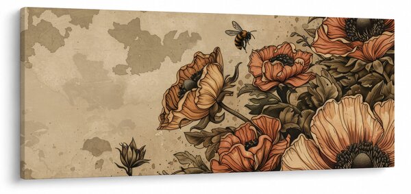 Kép - Méhecske rét II. (120x50 cm)
