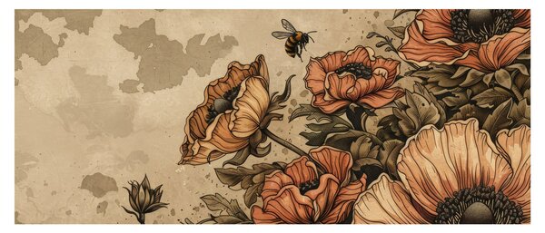 Kép - Méhecske rét II. (120x50 cm)