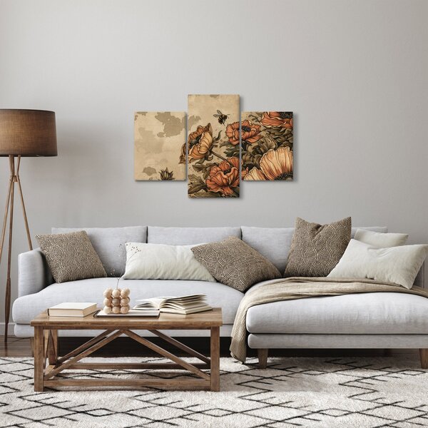 Kép - Méhecske rét II. (90x60 cm)
