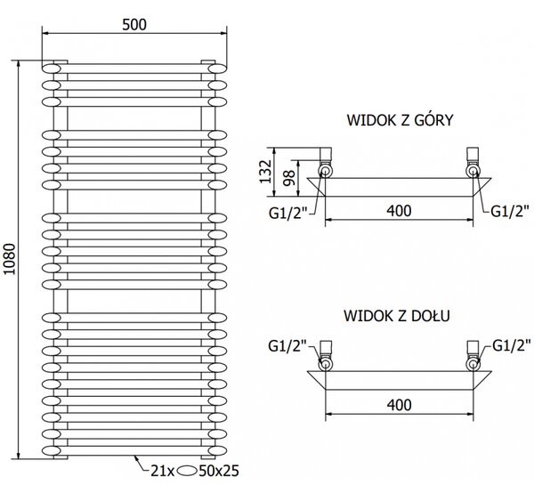 Mexen Akan, elektromos fűtőelem 1080x500 mm + fűtőrúd 900 W, fekete, W121-1080-500-2900-70