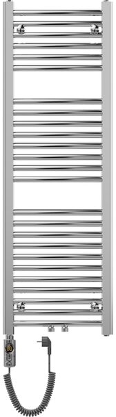 Mexen Ares, elektromos fűtőelem 1200x400 mm + fűtőrúd 300 W, króm, W102-1200-400-2300-01