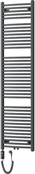 Mexen Ares, elektromos fűtőelem 1800x500 mm + fűtőrúd 900 W, antracit, W102-1800-500-2900-66