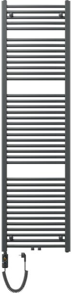 Mexen Ares, elektromos fűtőelem 1800x500 mm + fűtőrúd 900 W, antracit, W102-1800-500-2900-66