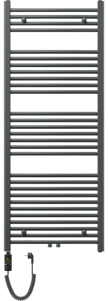 Mexen Ares, elektromos fűtőelem 1500x600 mm + fűtőrúd 900 W, antracit, W102-1500-600-2900-66