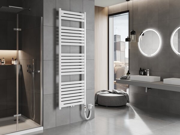 Mexen Uran, elektromos fűtőelem 1800x600 mm + fűtőrúd 900 W, fehér, W105-1800-600-2900-20