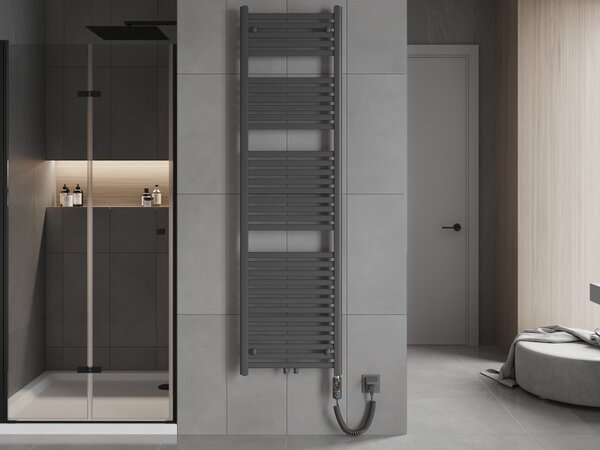 Mexen, Mexen Hades elektromos fűtés 1800 x 500 mm, 900 W, antracit - W104-1800-500-2900-66