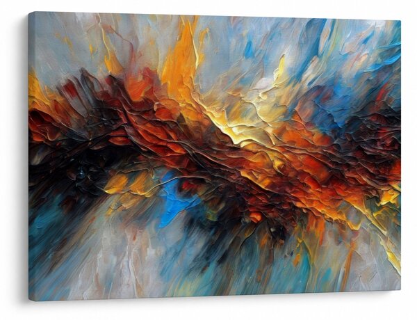 Kép - Színes textúra (70x50 cm)