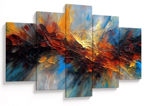 Kép - Színes textúra (150x105 cm)