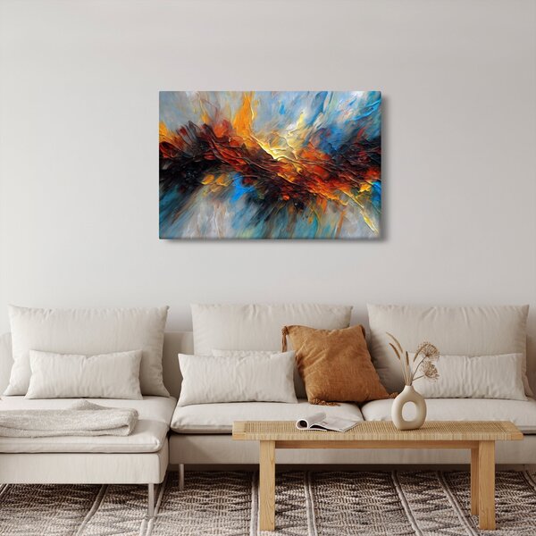 Kép - Színes textúra (90x60 cm)