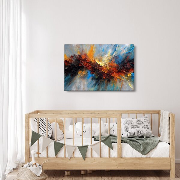 Kép - Színes textúra (90x60 cm)