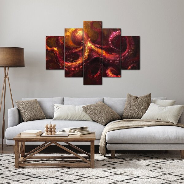 Kép - Polip, olajfestmény (150x105 cm)